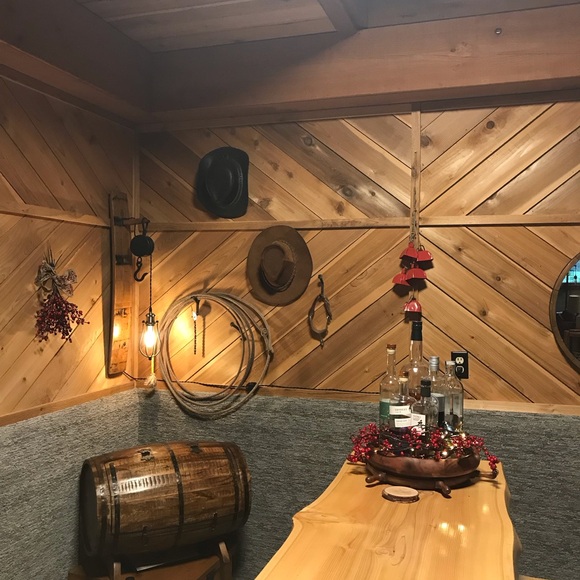 Traditional Red Cowbells Wall Hanging Bells On Rope -Christmas Decor - Picture 2 of 7